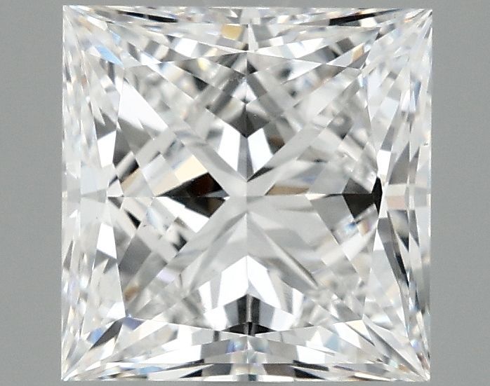 3.02 ct. princess Lab Grown Diamond front image