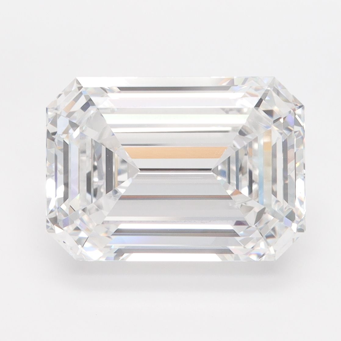 5.32 ct. emerald Lab Grown Diamond front image