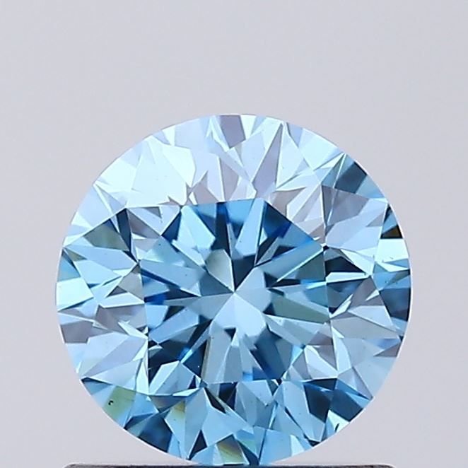 0.8 CT Fancy Vivid Blue ROUND