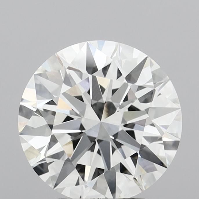 2.70 ct. round Lab Grown Diamond front image