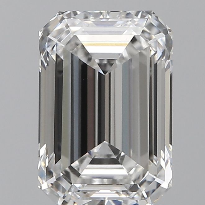 2.58 ct. emerald Lab Grown Diamond front image