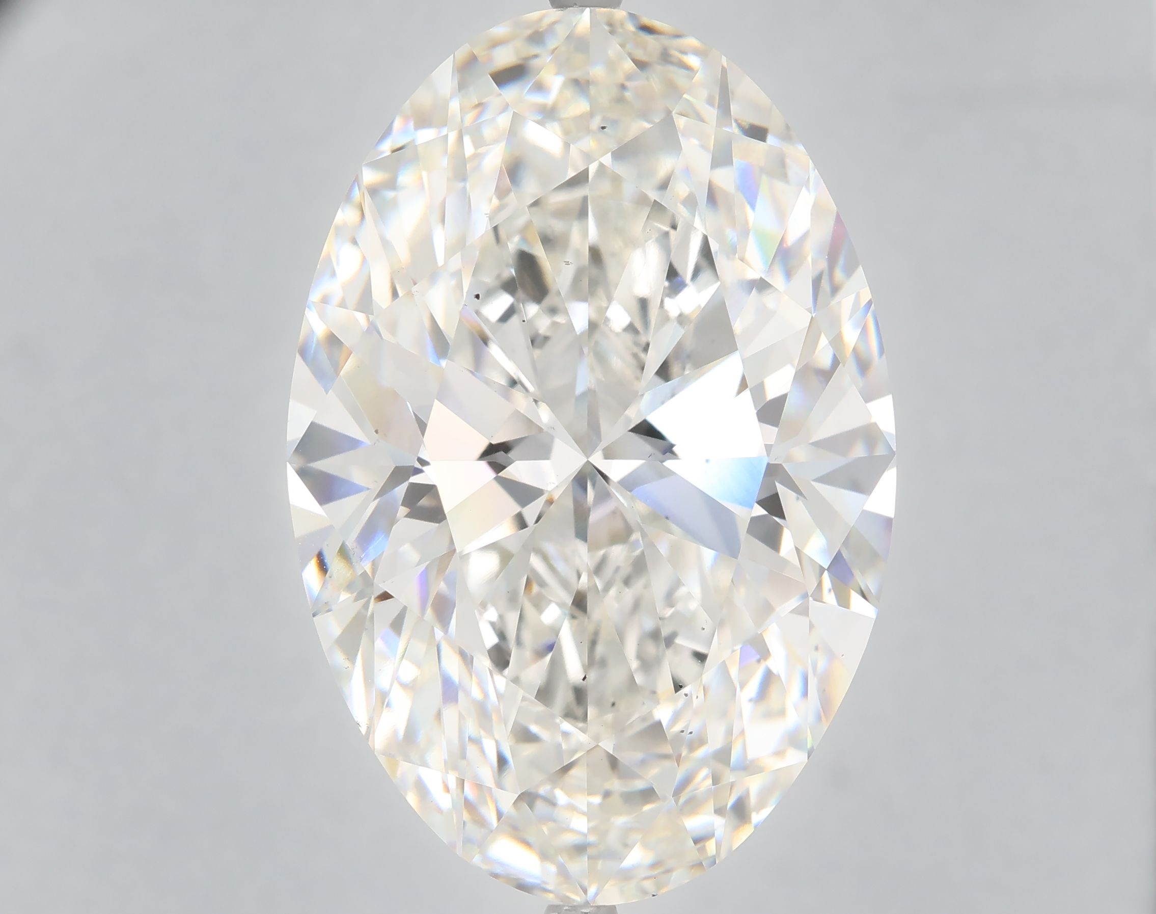 28.01 ct. oval Lab Grown Diamond front image