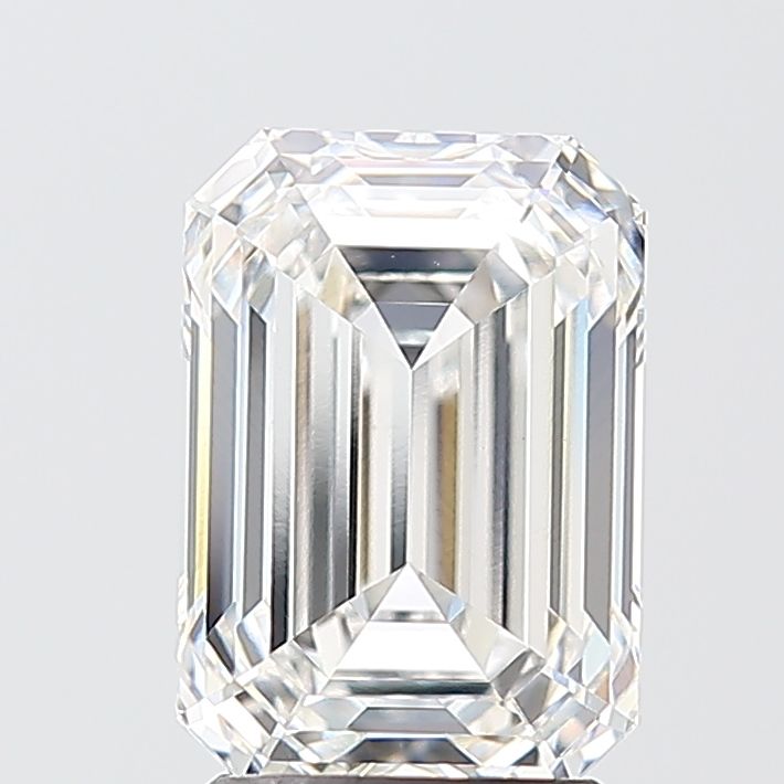 2.58 ct. emerald Lab Grown Diamond front image