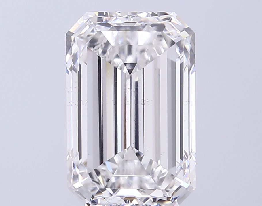 6.01 ct. emerald Lab Grown Diamond front image