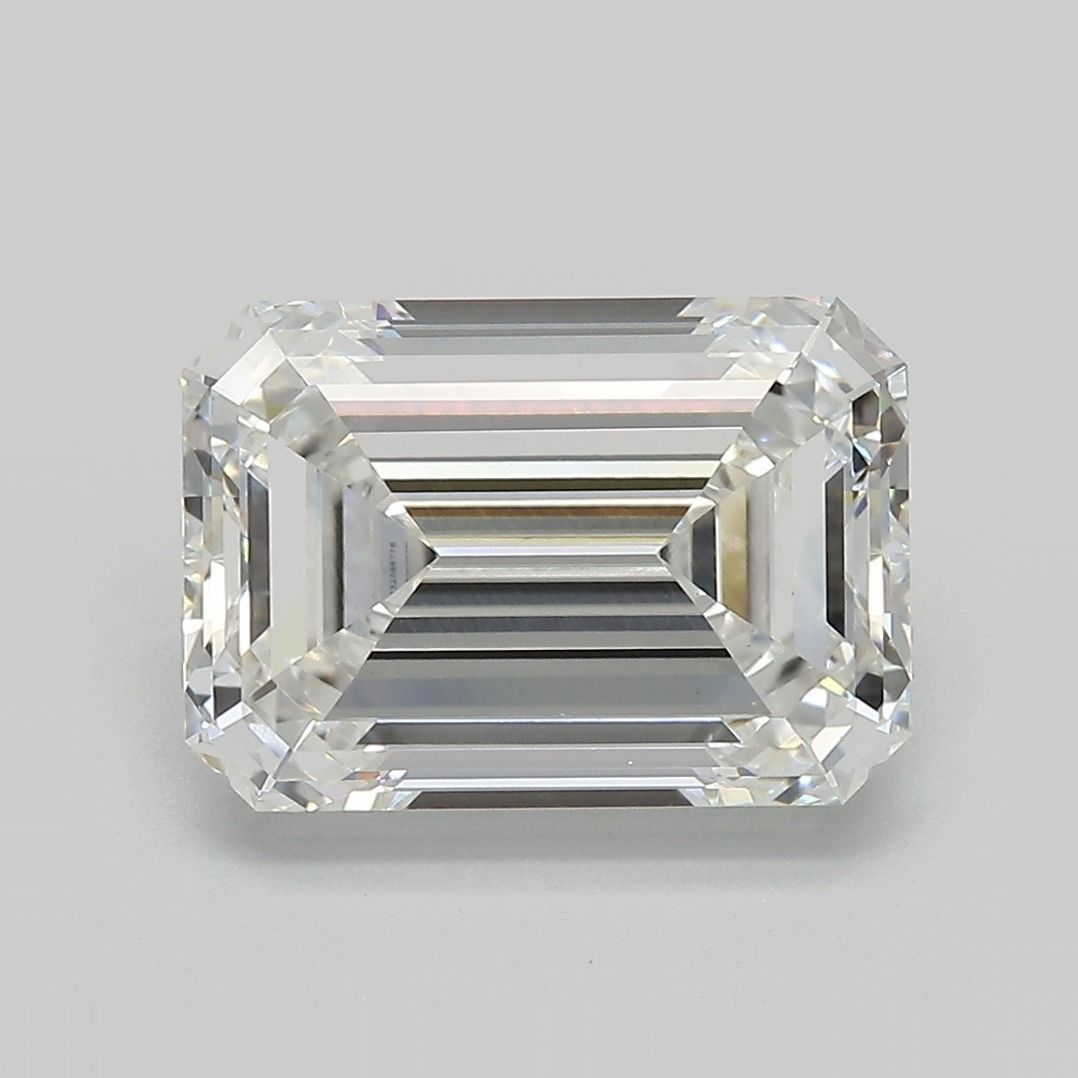 5.53 ct. emerald Lab Grown Diamond front image