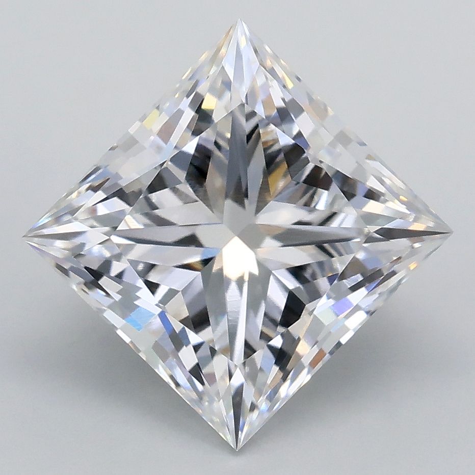 3.08 ct. princess Lab Grown Diamond front image