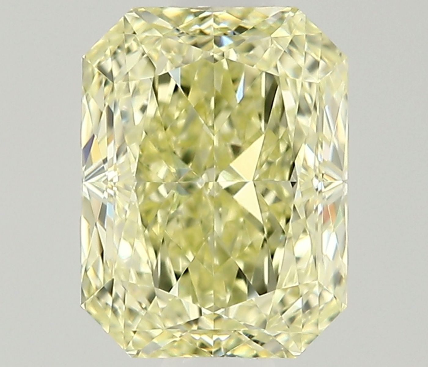 Diament 0.9 ct Fancy Light Yellow/VVS2