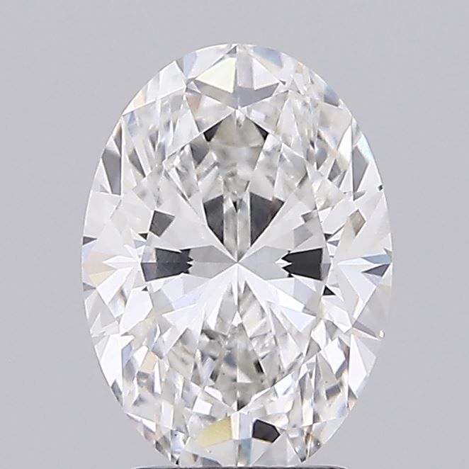 2.61 ct. oval Lab Grown Diamond front image