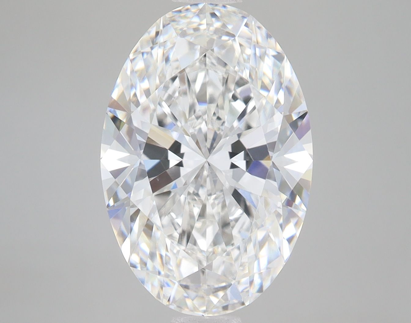 5.09 ct. oval Lab Grown Diamond front image