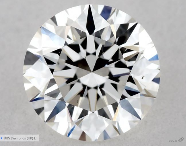 0.56 ct Round diamond