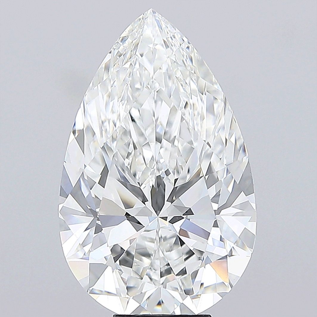 9.43 ct. pear Lab Grown Diamond front image
