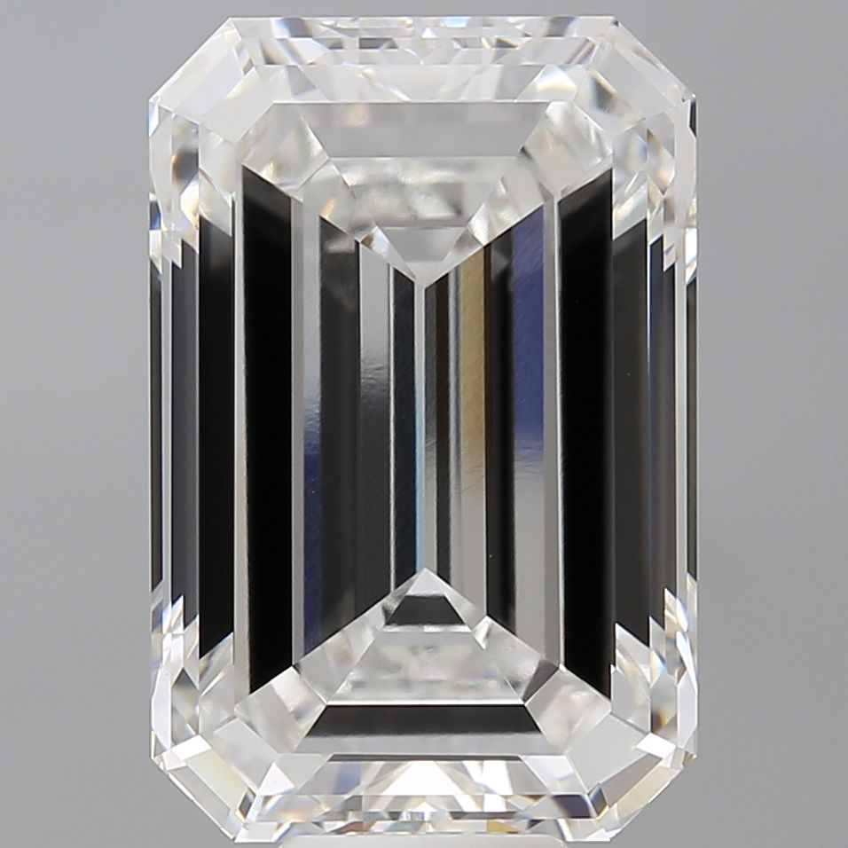 12.53 ct. emerald Lab Grown Diamond front image