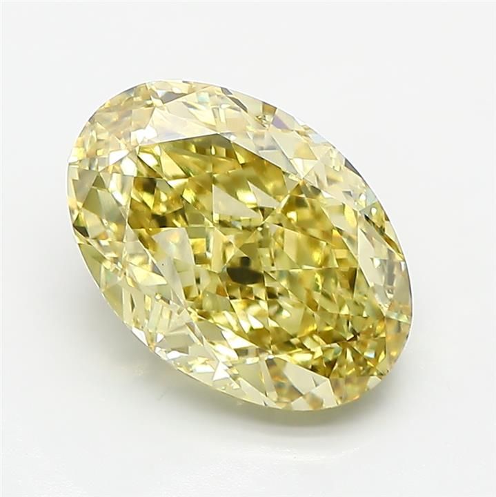 4.06 ct. oval Lab Grown Diamond front image