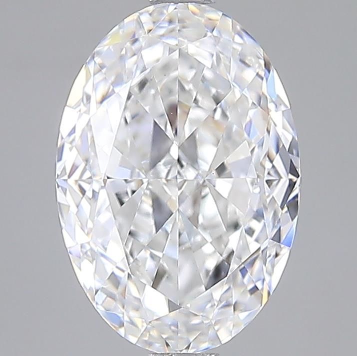3.04 ct. oval Lab Grown Diamond front image