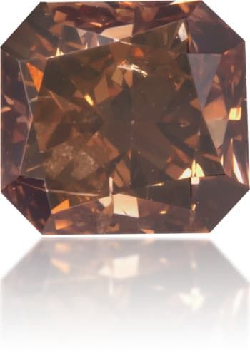 Diament 0.7 ct Fancy Dark Brown/I1