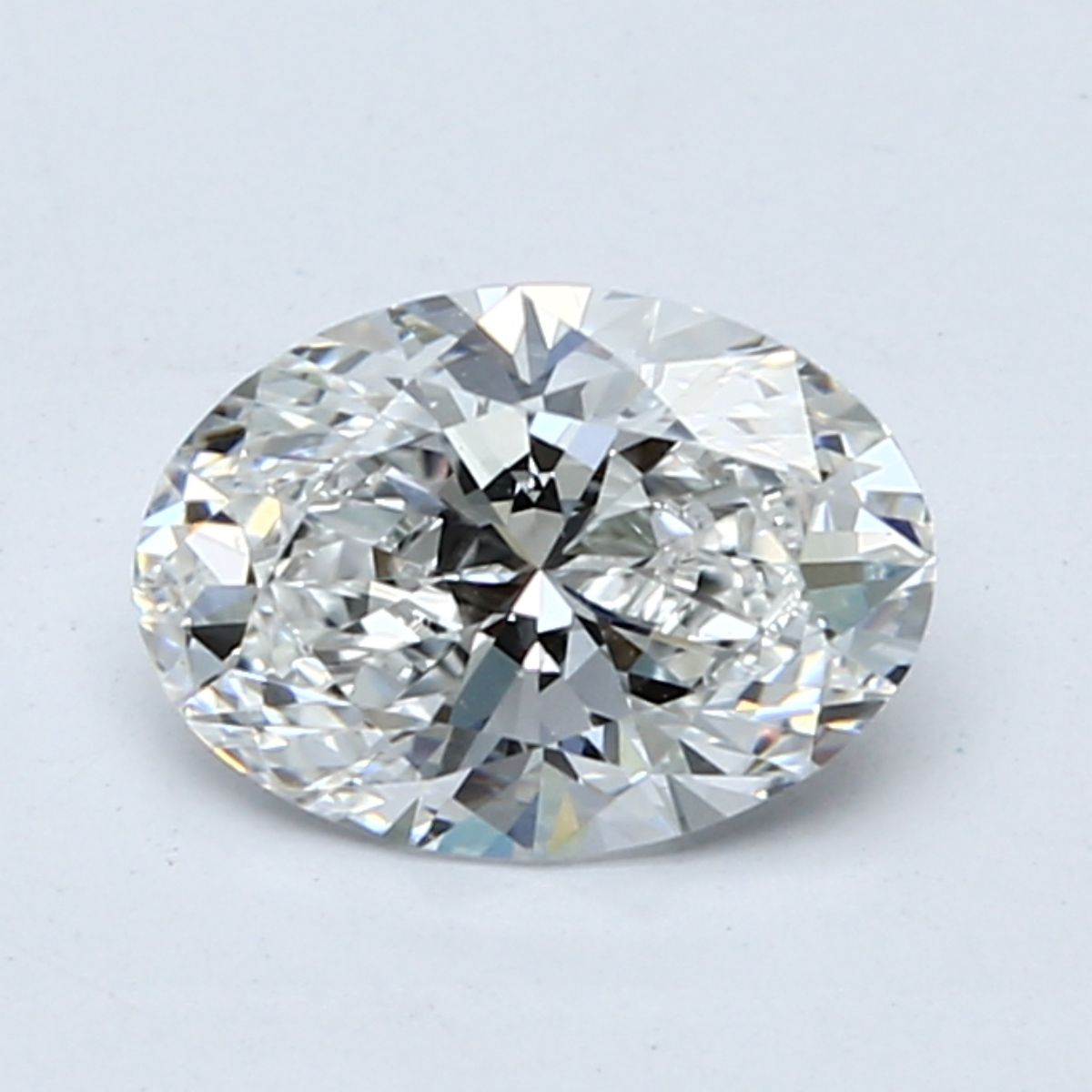 2.01 ct. oval Lab Grown Diamond front image