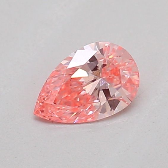 0.18 CT Fancy Vivid Pink PEAR