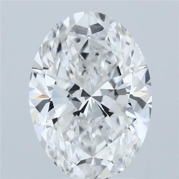 3.03 ct. oval Lab Grown Diamond front image