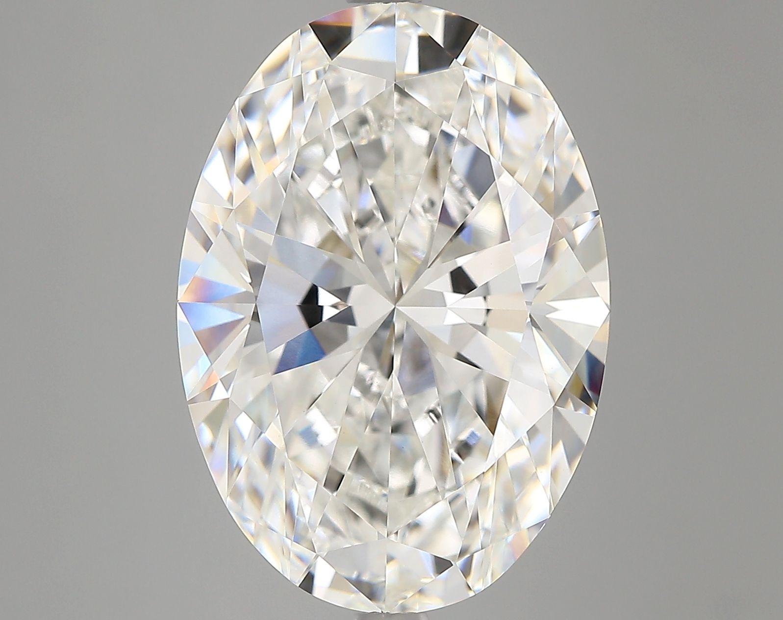 8.06 ct. oval Lab Grown Diamond front image