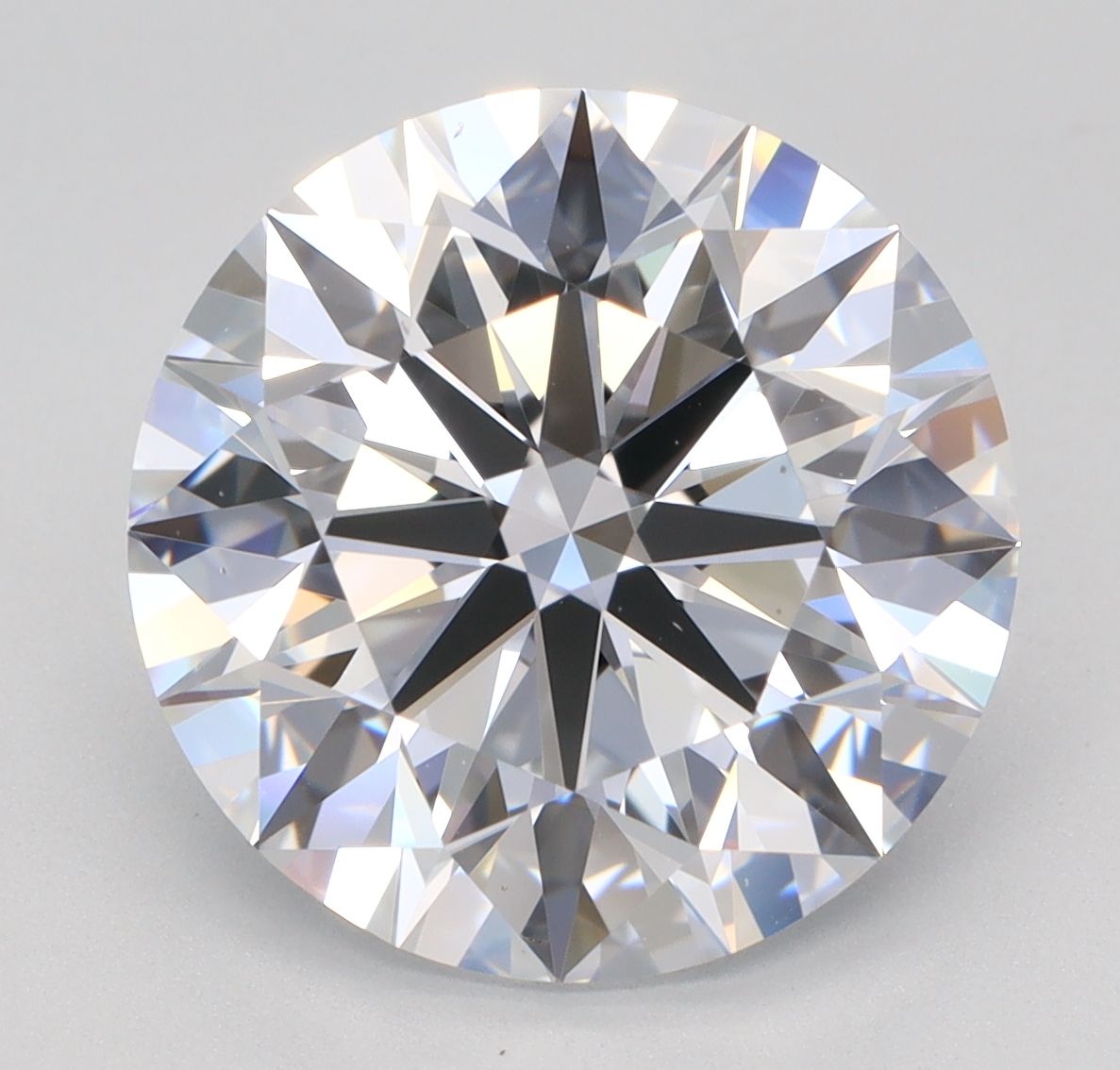 5.01 ct. round Lab Grown Diamond front image