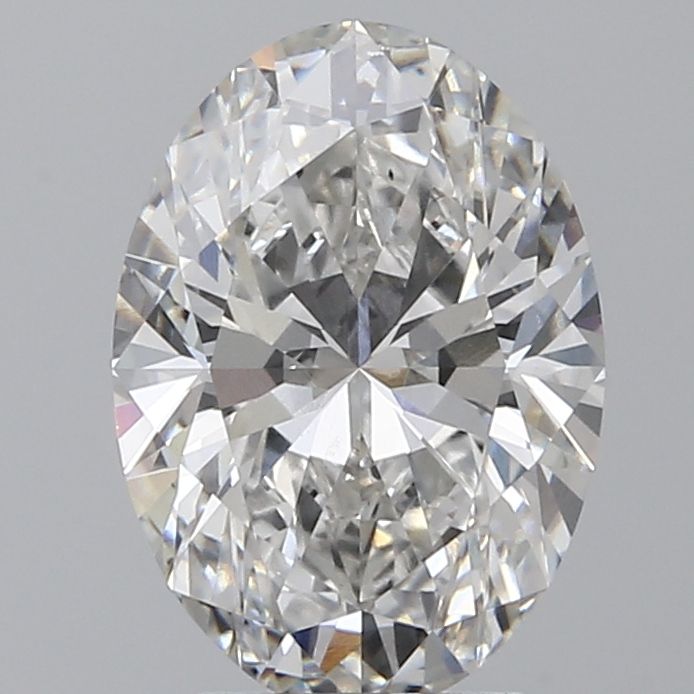3.67 ct. oval Lab Grown Diamond front image