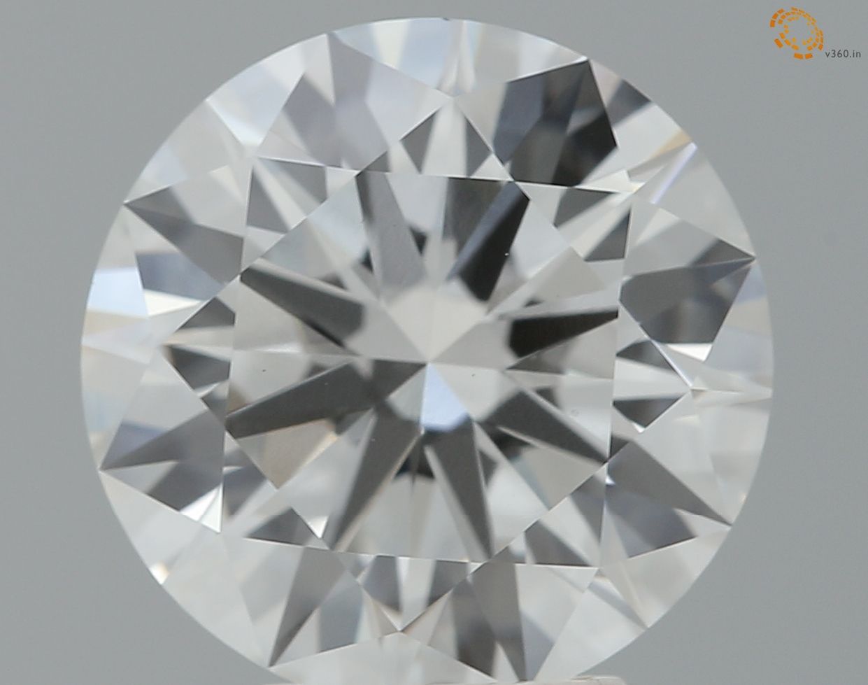 4.14 ct. round Lab Grown Diamond front image