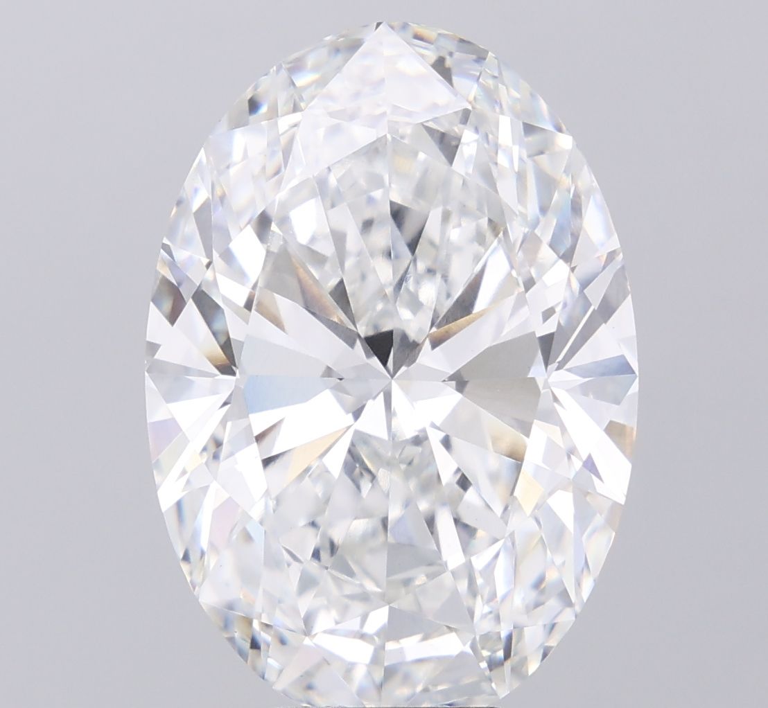 13.01 ct. oval Lab Grown Diamond front image