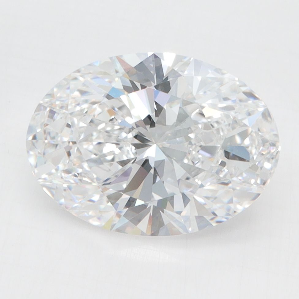 3.01 ct. oval Lab Grown Diamond front image