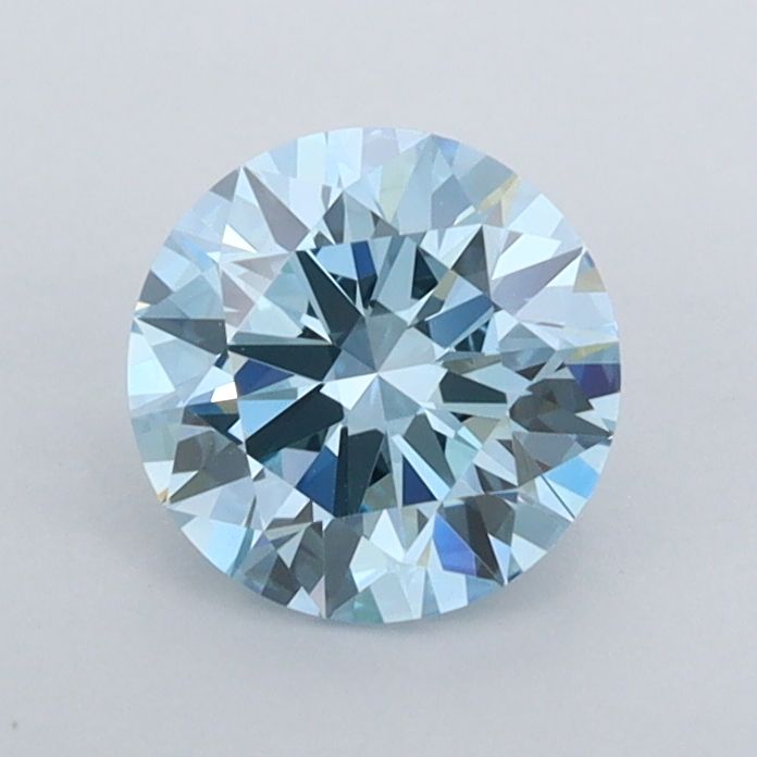 0.9 CT Fancy Vivid Blue ROUND