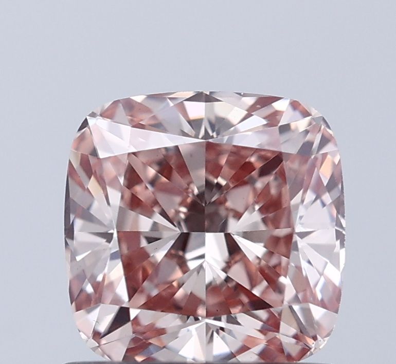 1.04 CT Fancy Light Pinkish Brown CUSHION MODIFIED