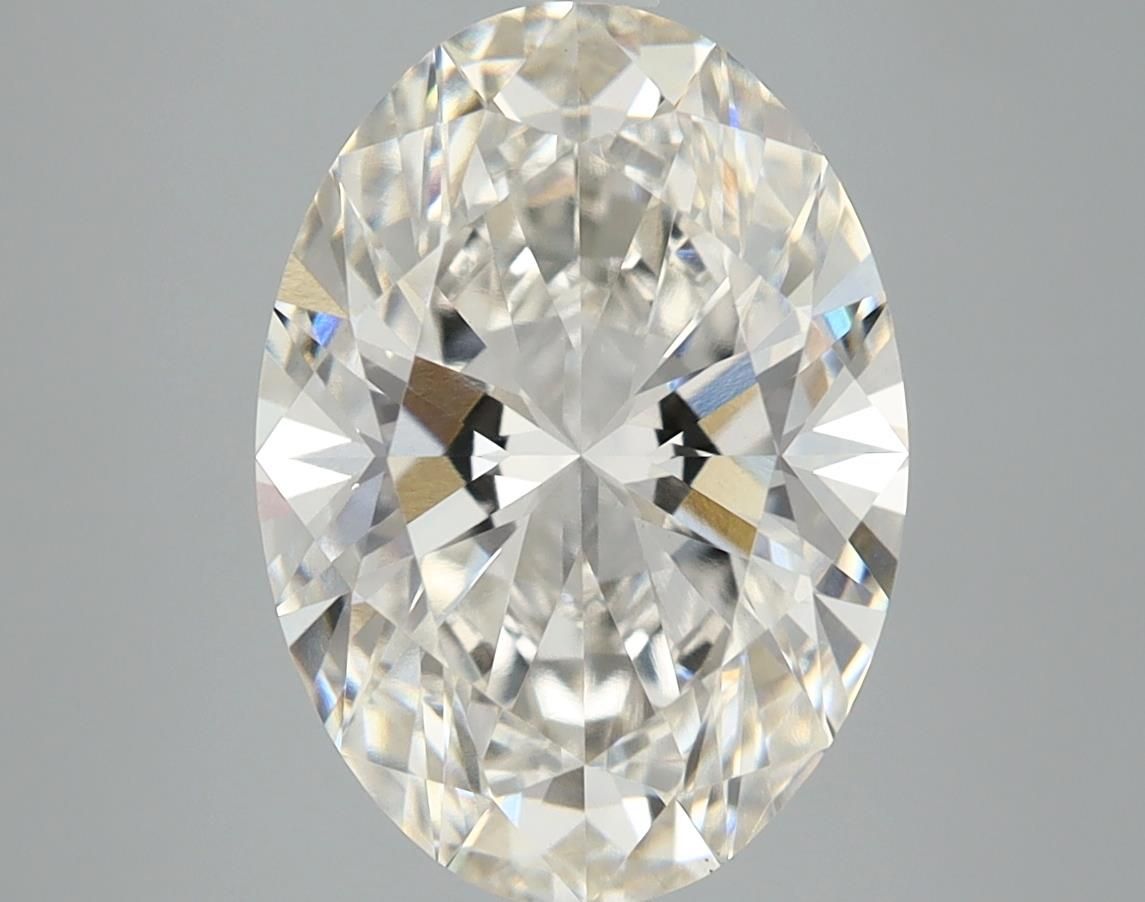 4.06 ct. oval Lab Grown Diamond front image