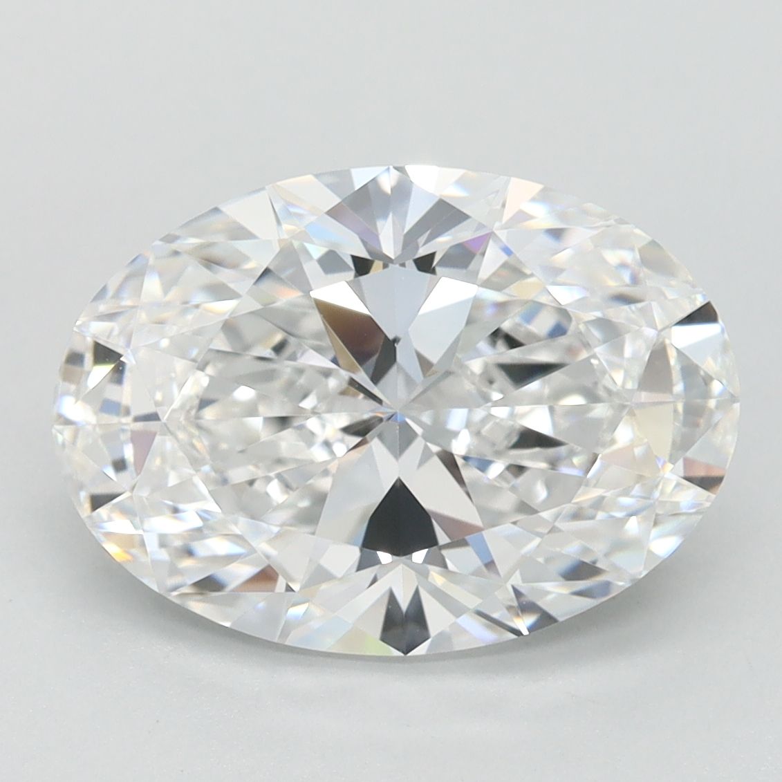 3.13 ct. oval Lab Grown Diamond front image