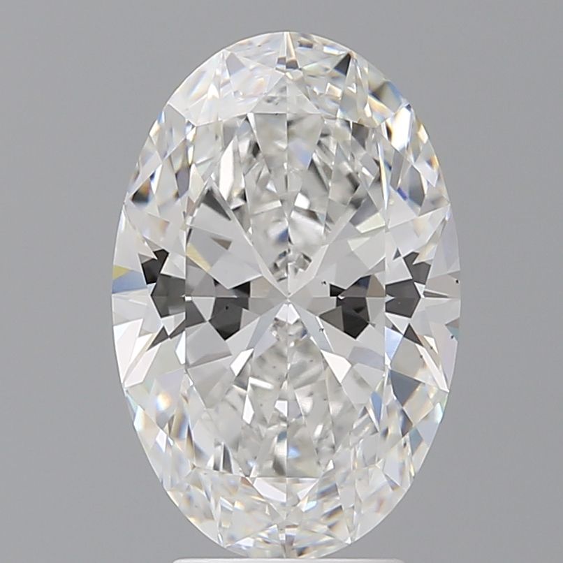 4.09 ct. oval Lab Grown Diamond front image