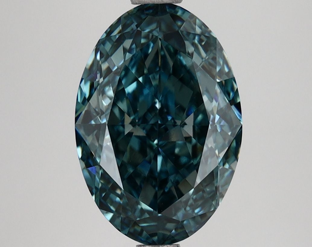 3.09 ct. oval Lab Grown Diamond front image