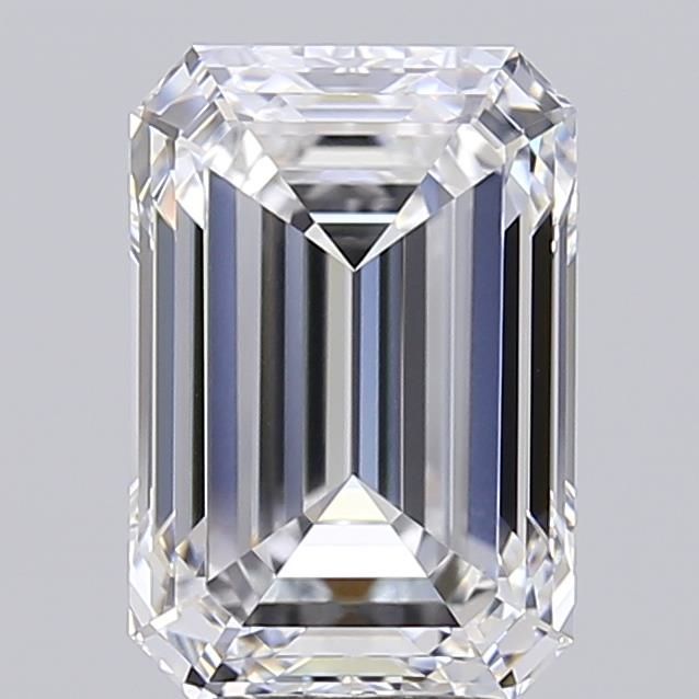 5.04 ct. emerald Lab Grown Diamond front image