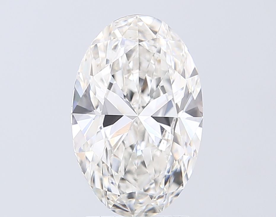 3.08 ct. oval Lab Grown Diamond front image
