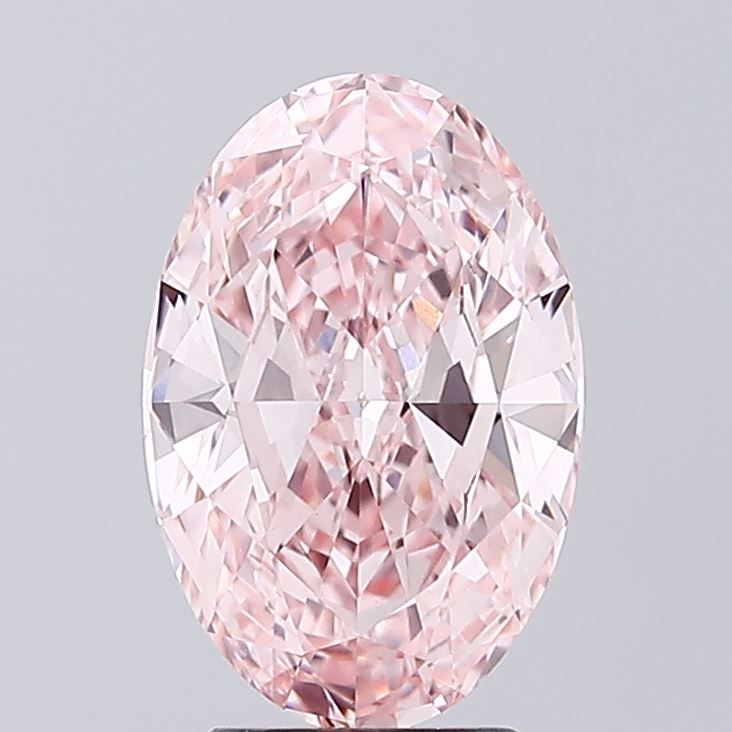 3.01 ct. oval Lab Grown Diamond front image