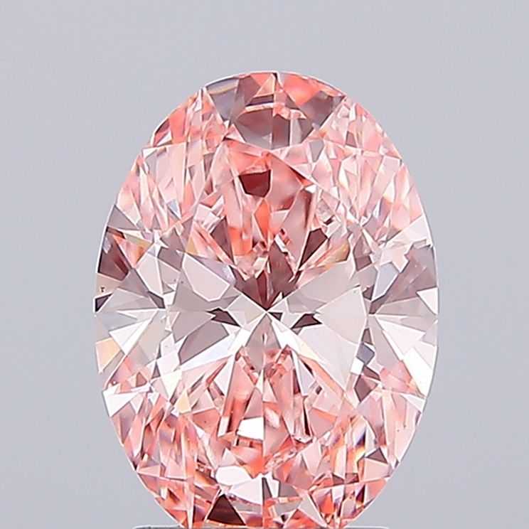 2.58 ct. oval Lab Grown Diamond front image