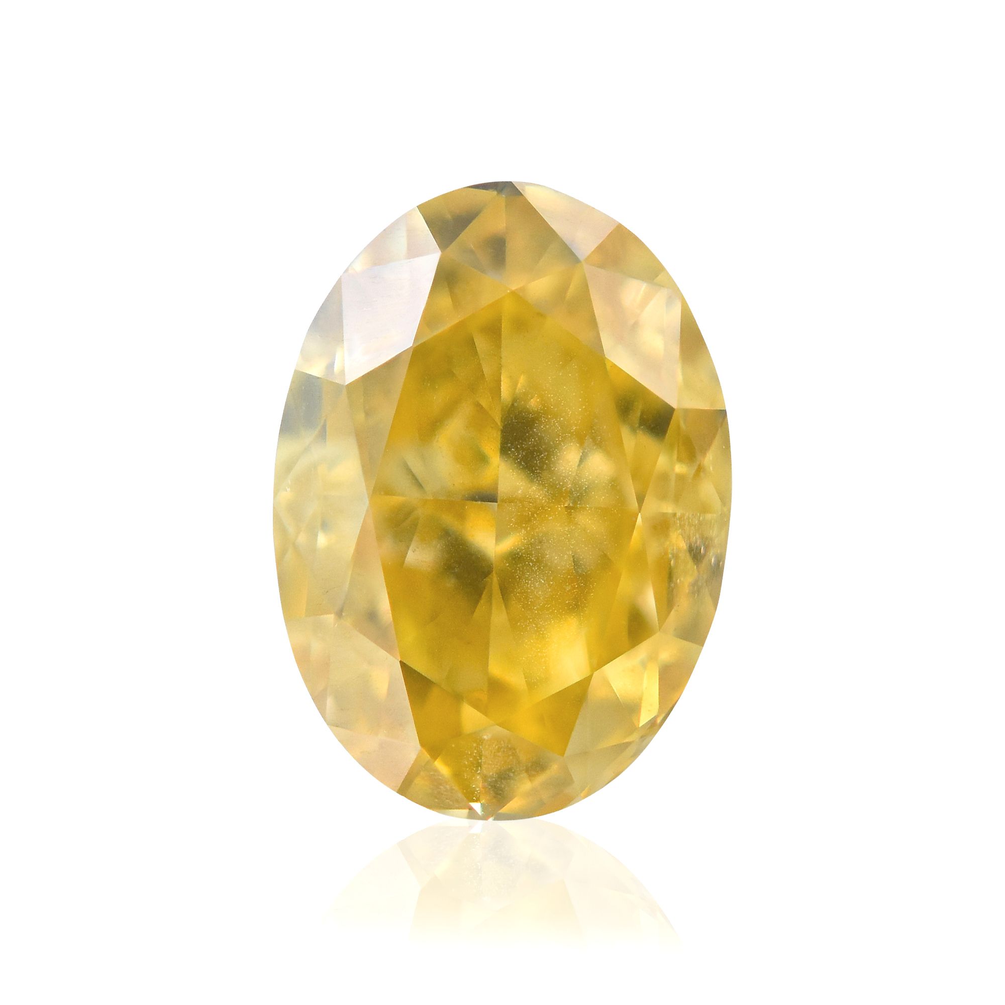 Diament 1.0 ct Fancy Deep Yellow/SI1