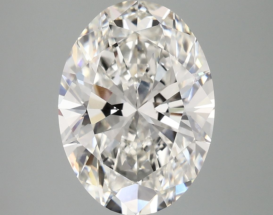 5.00 ct. oval Lab Grown Diamond front image