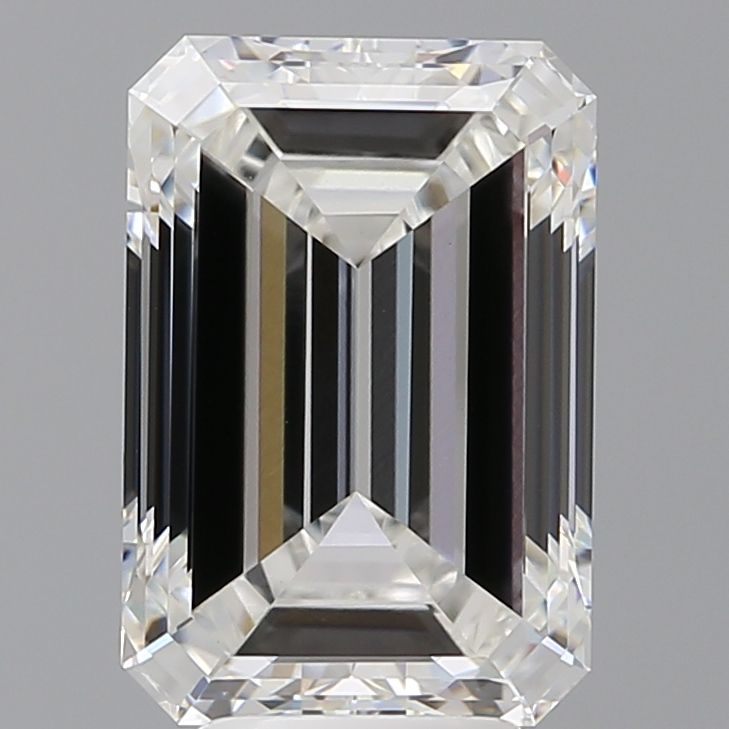 5.52 ct. emerald Lab Grown Diamond front image