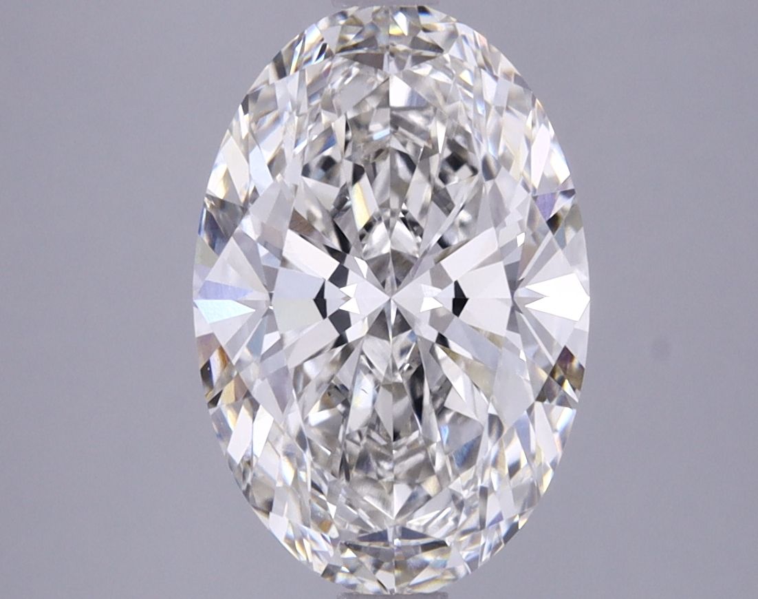 2.66 ct. oval Lab Grown Diamond front image