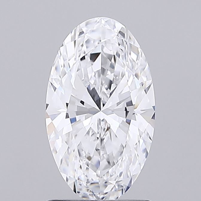 1.38 ct. oval Lab Grown Diamond front image