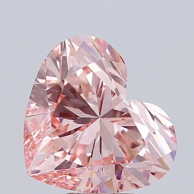 6.09 ct. heart Lab Grown Diamond front image