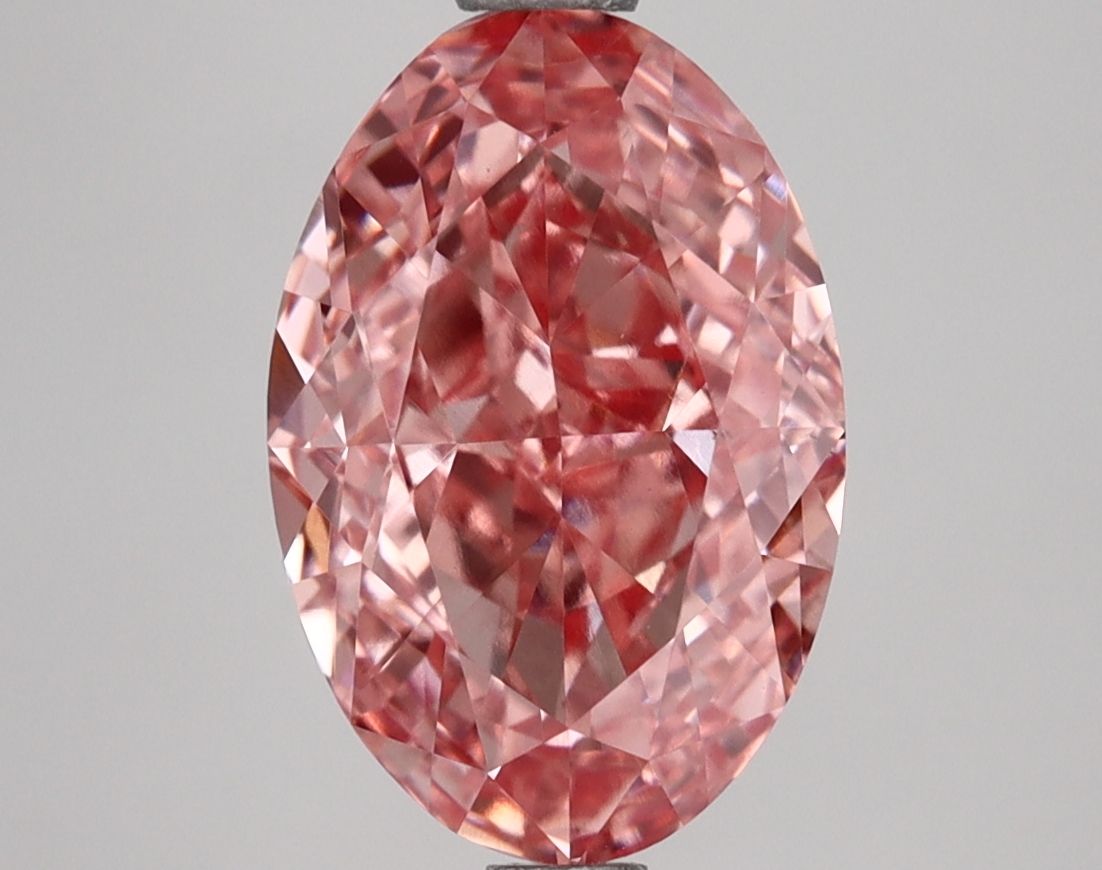 2.78 ct. oval Lab Grown Diamond front image
