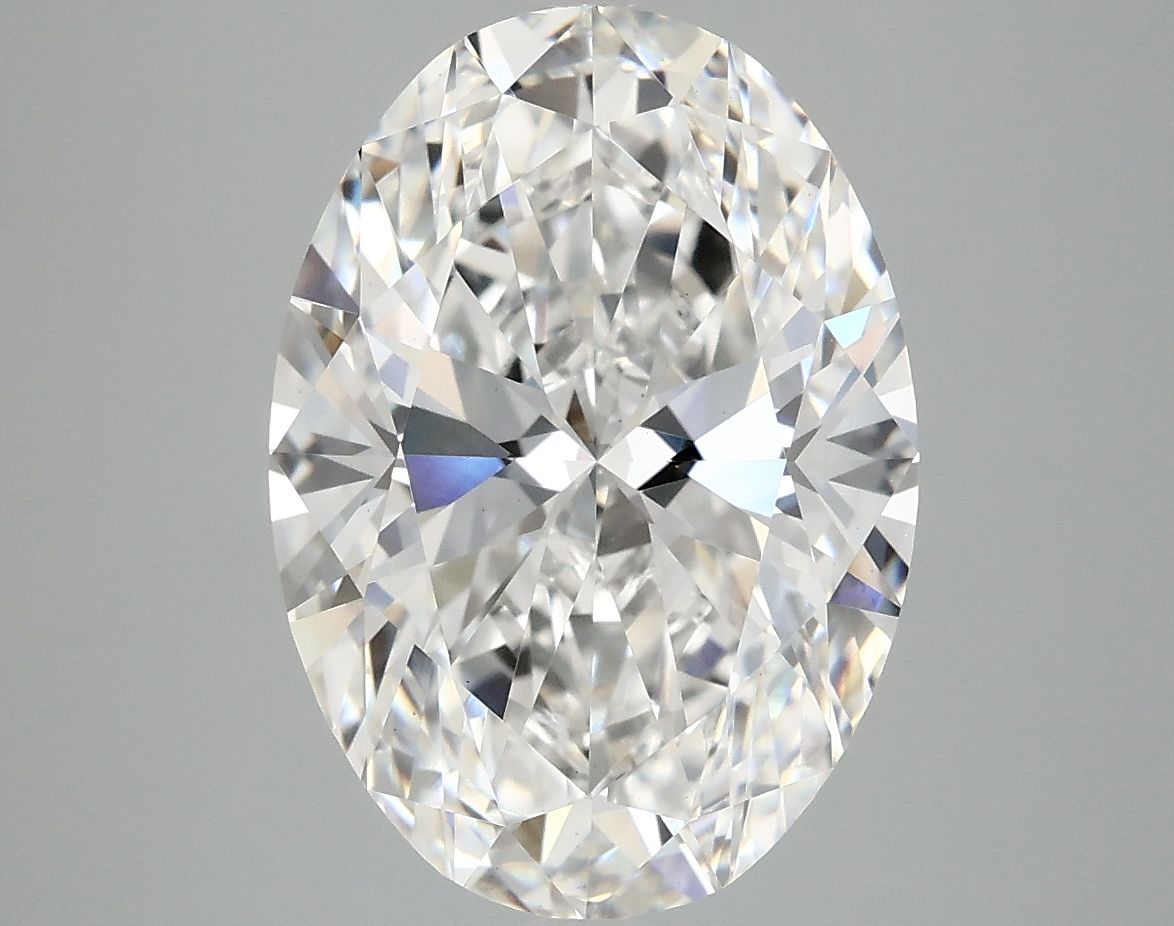 5.05 ct. oval Lab Grown Diamond front image