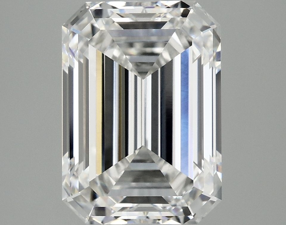 4.10 ct. emerald Lab Grown Diamond front image