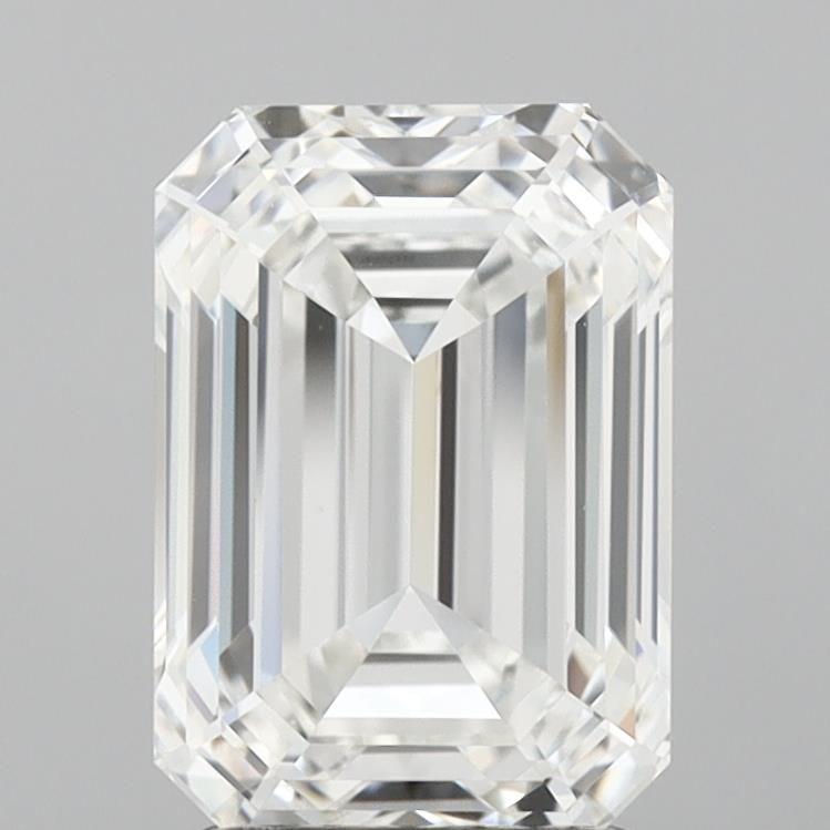 2.58 ct. emerald Lab Grown Diamond front image