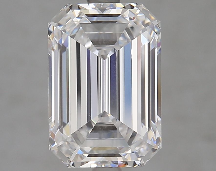Diamant Émeraude 4.03 ct - Couleur D - Pureté VVS1
