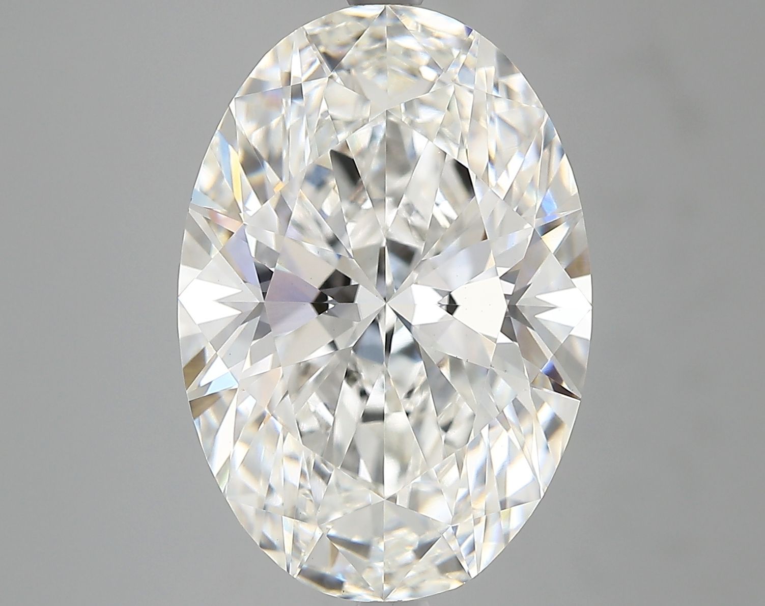 7.09 ct. oval Lab Grown Diamond front image